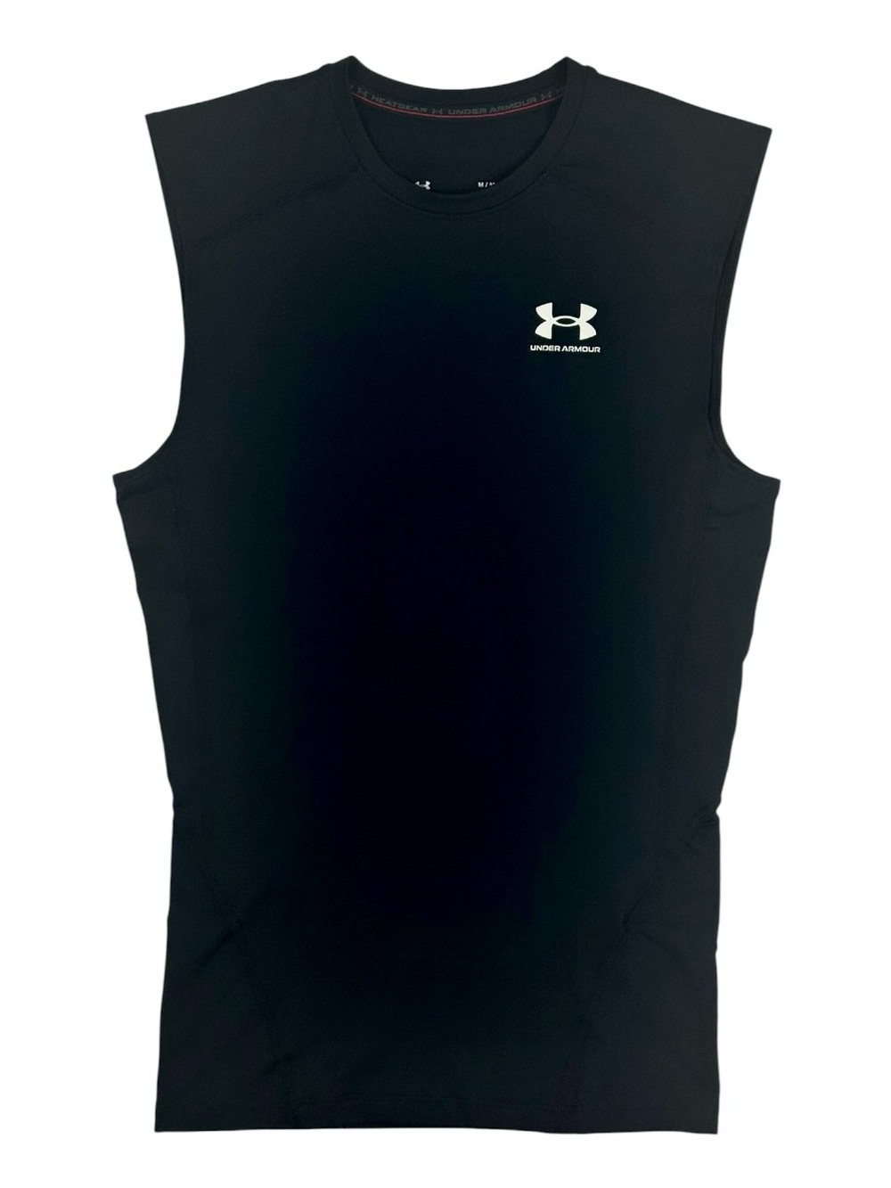Under Armour HeatGear Compression Sleeveless Tank Top Black Medium
